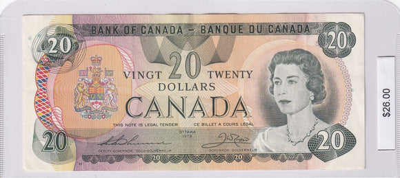 1979 - Canada - 20 Dollars - Thiessen / Crow - 56699509979