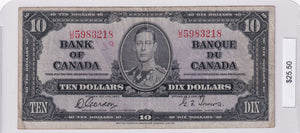 1937 - Canada - 10 Dollars - Gordon / Towers - U/D 5983218