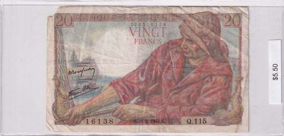 1944 - France - 20 Francs - 286516138