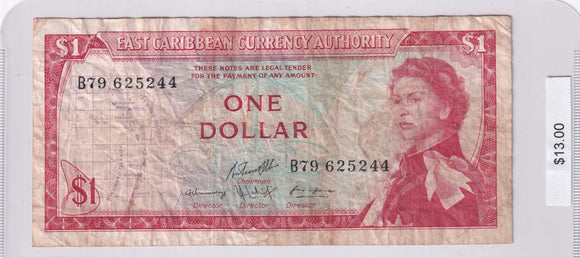 1953 - East Caribbean States - 1 Dollar - B79 625244