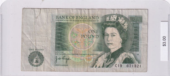 1971 - Great Britain - 1 Pound - C19 671321