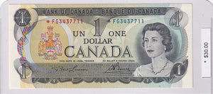 1973 - Canada - 1 Dollar - Lawson / Bouey - * FG3437711