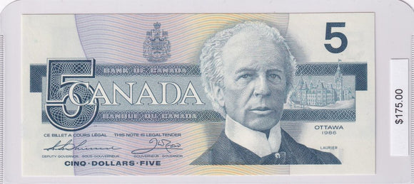 1986 - Canada - 5 Dollars - Thiessen / Crow - EPC8248361