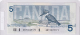 1986 - Canada - 5 Dollars - Thiessen / Crow - GNT1029171