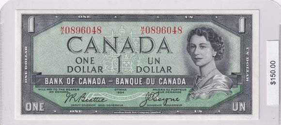 1954 - Canada - 1 Dollar - Beattie / Coyne - M/A 0896048