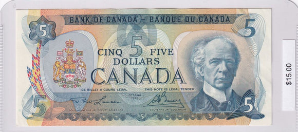 1979 - Canada - 5 Dollars - Lawson / Bouey - 30256811025