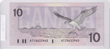 1989 - Canada - 10 Dollars - Thiessen / Crow - ATC4622965