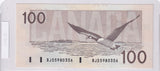 1988 - Canada - 100 Dollars - Thiessen / Crow - BJD5980356