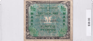 1944 - Germany - 1/2 Mark - 014734108