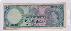 1965 - Fiji - 5 Shillings - C/14 53291
