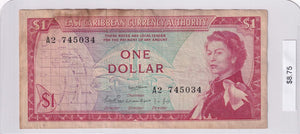 1965 - East Caribbean States - 1 Dollar - A2 745034