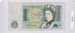 1982 - Great Britain - 1 Pound - CU80 587536