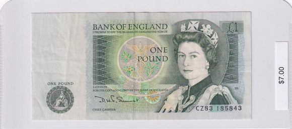 1982 - Great Britain - 1 Pound - CZ83 185843