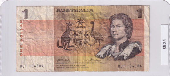 1972 - Australia - 1 Dollar - BQT 194304