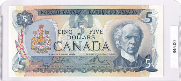 1979 - Canada - 5 Dollars - Crow / Bouey - 30491321099