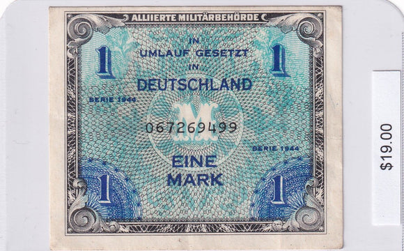 1944 - Germany - 1 Mark - 067269499