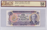 1971 - Canada - 10 Dollars - Lawson / Bouey - AU58 BCS - EDV1939395