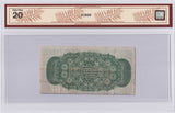 1870 - Canada - 25 Cents - Dickinson / Harington - VF20 BCS - Plain