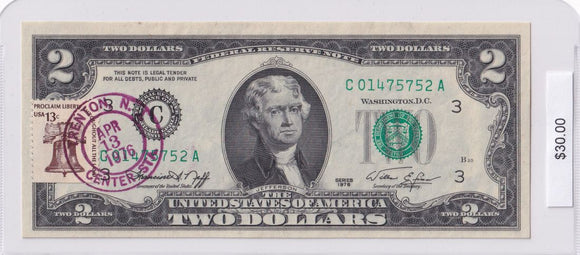 1976 - USA - $2 - C 01475752 A