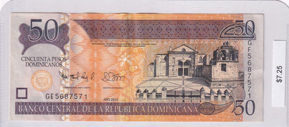 2012 - Dominican Republic - 50 Pesos Dominicanos - GF5687571