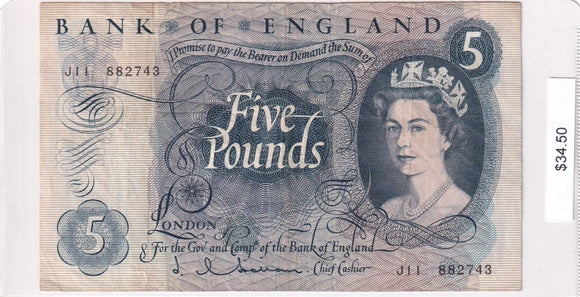 1964 - Great Britain - 5 Pounds - J11 882743