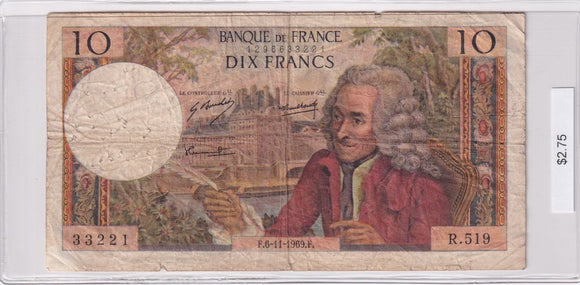 1969 - France - 10 Francs - 1296633221