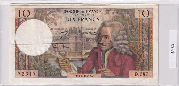 1971 - France - 10 Francs - 1715372517