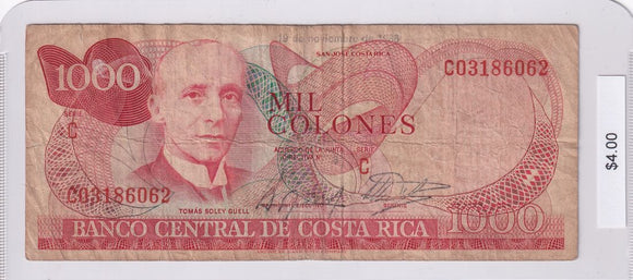 1988 - Costa Rica - 1000 Colones - C03186062