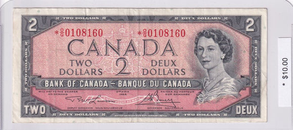 1954 - Canada - 2 Dollars - Lawson / Bouey - *O/G 0108160