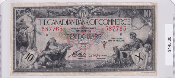 1935 - The Canadian Bank of Commerce - 10 Dollars - 587765