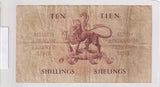1957 - South Africa - 10 Shillings - A/144 499002