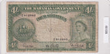 1953 - Bahamas - 4 Shillings - A/2 912993