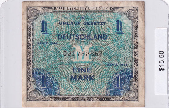 1944 - Germany - 1 Mark - 021782867