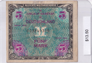 1944 - Germany - 5 Mark - 003849325