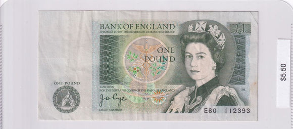 1971-1982 - Great Britain - 1 Pound - E60 112393
