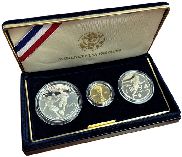 1994 - USA - World Cup 1994 - <br>Commemorative Coins