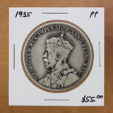 1935 - Canada - $1 - Pocket Piece - retail $55