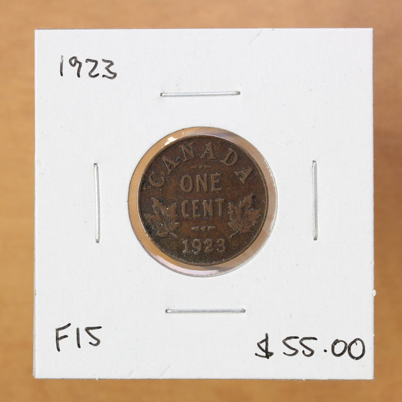 1923 - Canada - 1c - F15 - retail $55