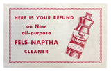 Canada - Fels-Naptha Cleaner refund