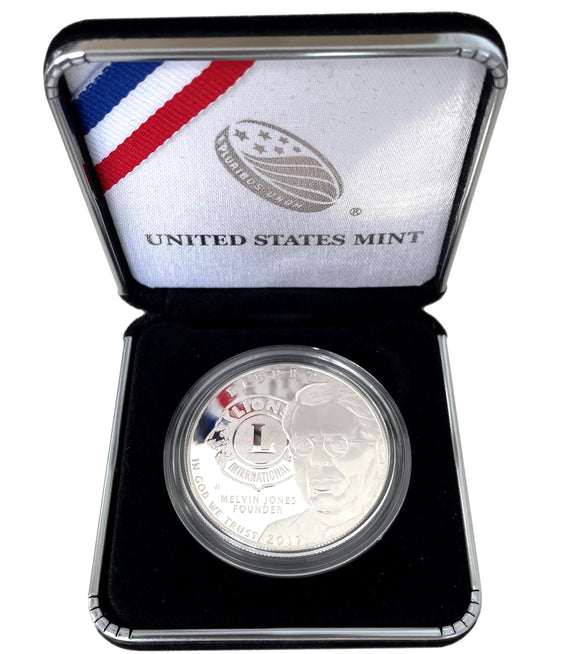 2017 - USA - Silver Dollar - Lions International