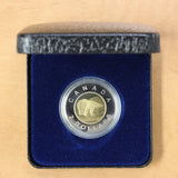 1996 - Canada - $2 - Nickel/Bronze, Black leatherette case, Proof