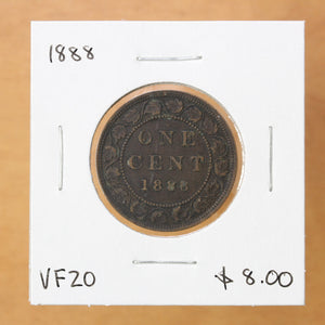 1888 - Canada - 1c - VF20
