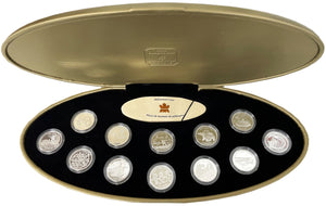 1999 - Canada - 25 cents - Millennium Silver Proof Set