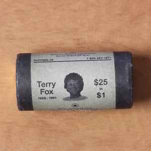 2005 - $1 - Terry Fox - Special RCM Wrapped Roll (25pcs.)