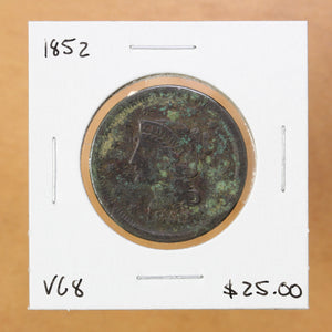 1852 - USA - 1c - VG8