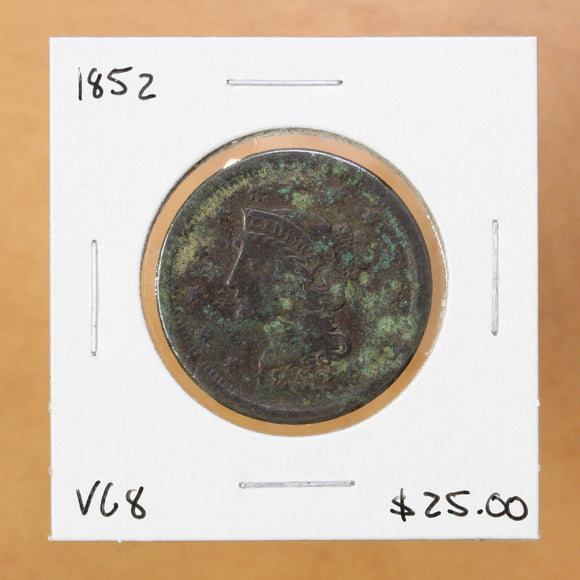 1852 - USA - 1c - VG8