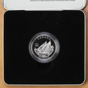 1999 - Canada - 50c - First Int'l Yacht Race between Canada and USA - Proof