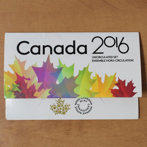 2016 - Canada - UNC Set