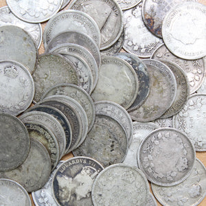 <b>92.5%</b> - Canadian Silver<br>&nbsp;5 Cents - Pre-1919