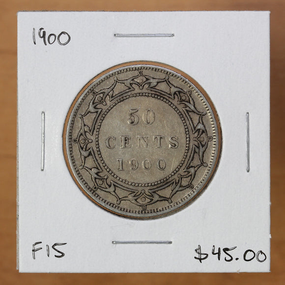 1900 - Newfoundland - 50c - F15 - retail $45